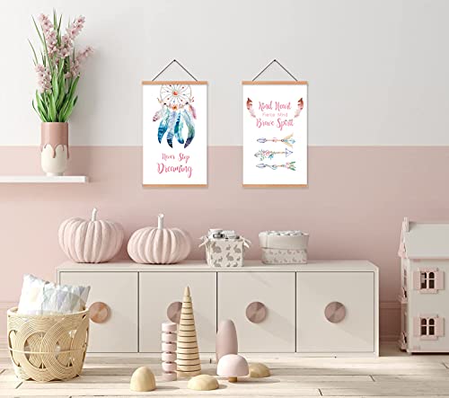 HPNIUB Set di 2 Bohé Quadri per Camera