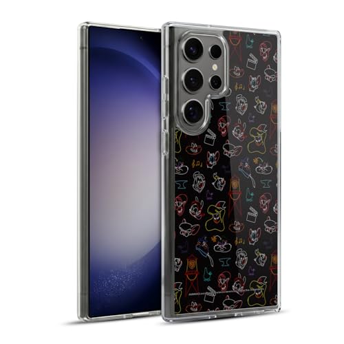 Funda de Gel Suave Samsung Galaxy S23 Ultra Head Case Designs Animaniacs