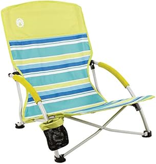 Coleman Camping Chair | Lightweight Utopia Breeze Beach Chair | Outdoor Chair with Low Profile