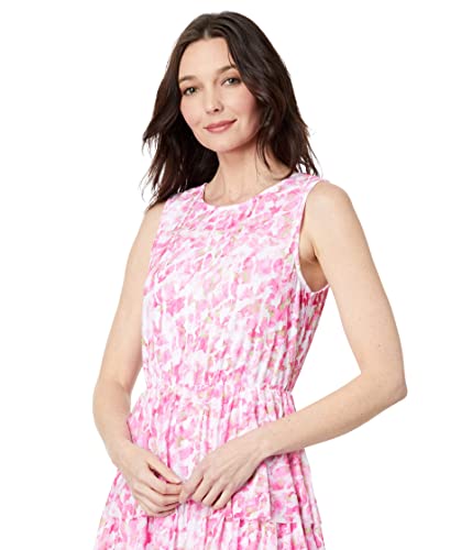 Vince Camuto Mesh Ruffled Maxi Dress3