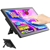 XBONFIRE 10.1 Inch Touchscreen Monitor - 1920x1200 HDMI Touch Screen Monitor, 10-Point IPS 16:10 Rpi Screen Display for Pi 5/4/3/2/Zero/B/B+ Win11/10/8/7 W/VESA,Speaker,Fan,Stand Driver-Free