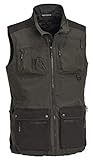 Verschweißte Nähte Pinewood Herren New Dog Sports Weste, Dunkeloliv/Wildlederbrau, XL