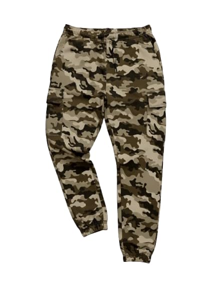 swastik aparels Swastik Apparels Men's Military Print Track Pant | Track Pants | Yoga Wear | Regular fit | Active wear | Lycra Full Elastic Jogger Track Pant | Gym Wear | Cargo Pant-picture-54