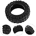 11 Inch Electric Scooter Tire Off-Road Tubeless Tire 90/70-6 Replacement Tire For Balance Car All Terrain Heavy Duty Rubber Pneumatic Wheel Black 248x60mm