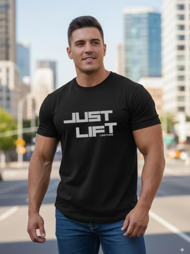 Image of LEOTUDE Mens Polycotton Boxy Regular Fit Printed Half Sleeve Round Neck Combo Dailywear & Gym Tshirts for Man (Colour: Multicolor)