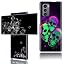 Green Purple Skull