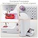 BRICH Mini Nähmaschine Set – Tragbare & Einsteigerfreundliche nähmaschine anfänger mit 12 Stichen für Erwachsene und nähmaschine kinder Alter 8-12, Ideal für DIY Projekte und Reisen Strom/Batteriebetr