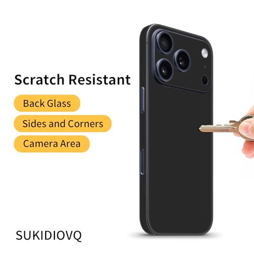 Protector de vinilo iPhone 17 Pro Max colorido trasero con adhesivo 3M de alta resistencia 4