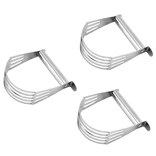 LALAFINA Dough Blender Tool Ergonomic Pastry Mixer for Baking for Scones Potatoes Vegetables Easy Clean Design Durable and Resistant Kitchen Utensil