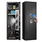[No Assembly Required] 10-12 Gun Safe for Home Rifle and...