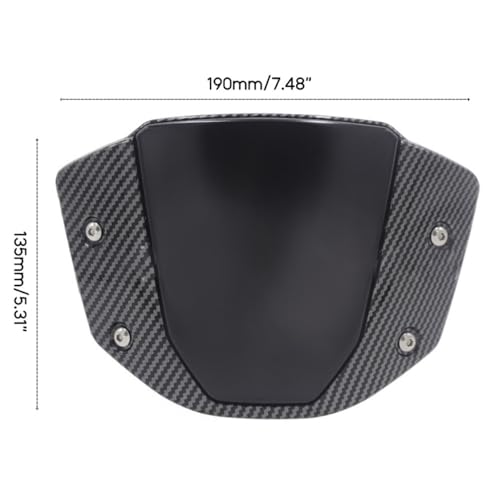 Écran de protection de déflecteur de vent pour CB650R finition premium - 5