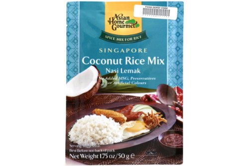 Singapore Coconut Rice (Nasi Lemak) - 1.75oz (Pack of 1)
