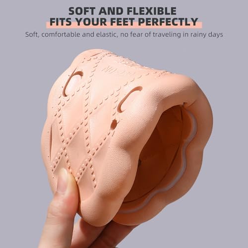 Bow Slippers Preppy Cute Bathroom Slippers, Cloud Soft Cushion Comfortable Indoor Slippers, Outdoor Flip Flops, Aesthetic Non-Slip Open-toe Beach Sandals For Summer Holiday3