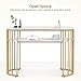 BarberPub Manicure Nail Table Marbling Texture Salon Nail Desk Home Spa Beauty Stylist Equipment 2400