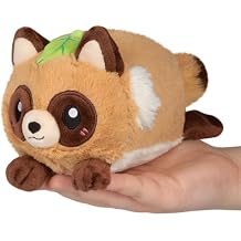 Squishable - Snugglemi Snackers Tanuki - Kawaii Collection - 9.5 in - Soft Toy Collectible Stuffed Animal - Beans