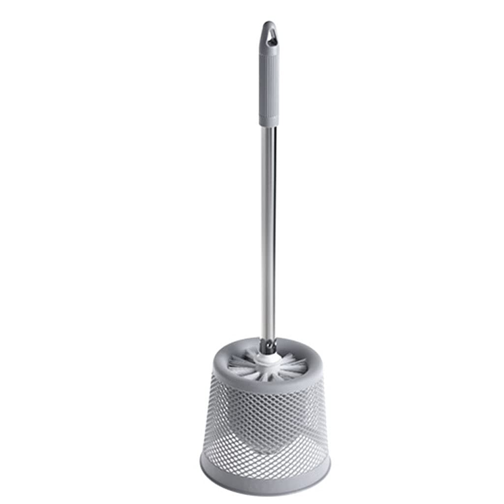 Scopino per WC, Set di spazzole e Supporto for la Toilette, lavabo for la Toilette Brush Brush Brush Brush con Manico Antiscivolo e Supporto for Asciugatura Rapida Scopettino Bagno(A)