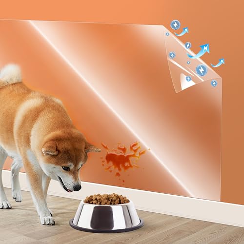 Loiion Electrostatic Wall Protective Film - Non Adhesive Static & Splash Back Wall Protector, Kitchen Stain Protection - 500CM