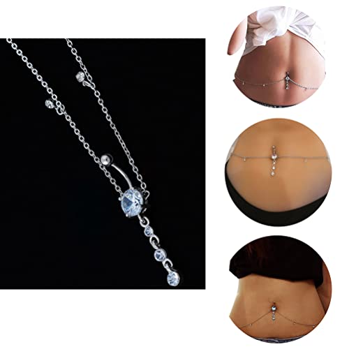 Körperketten für Frauen Taillenketten Bauchkette mit Diamant Bauchnabelpiercing Vintage Münzen Beinkette BH Kette Sexy… – Bild 4