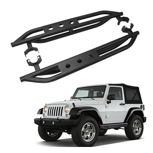 Estribos laterales de acero para Jeep Wrangler JK 2007-2018