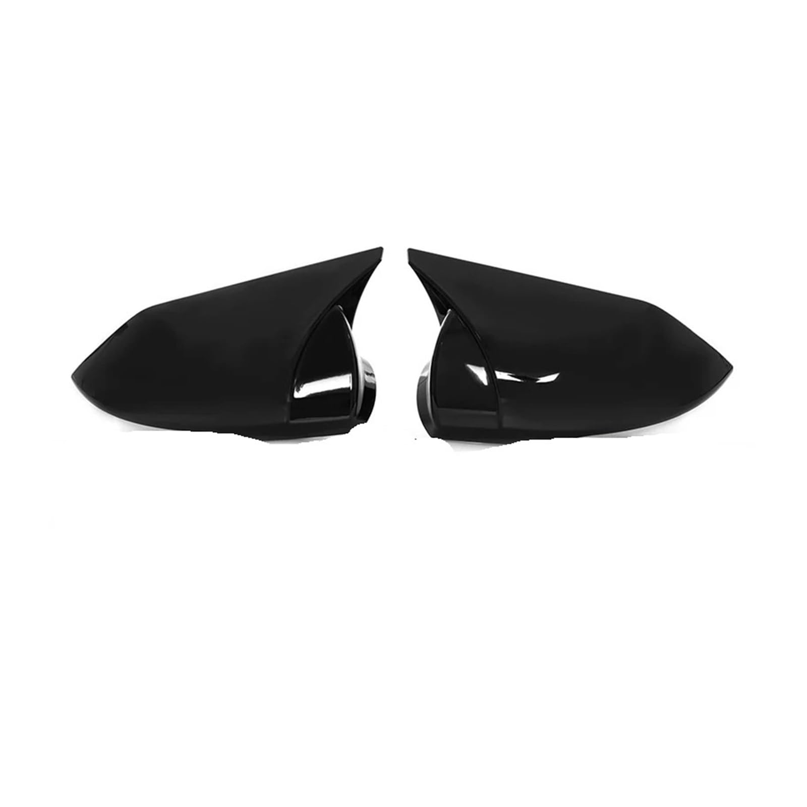 Replacement Covers Car Mirrors for Hyundai for Elantra 2021 2022 1Pair Car Rearview Side Mirror Cover Wing Cap Exterior Sticker Door Rear View Case Trim(Glossy Black)