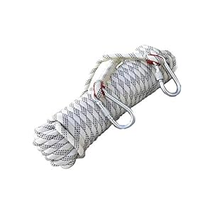 Touw Wit Multifunctioneel 16mm Statisch Touw Camping Rotsklimtouw Hoge Sterkte Veiligheidstouw Voor Werken Op Hoogte…