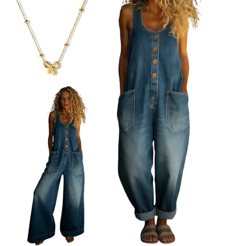 Salopette en denim respirante pour affronter la chaleur avec style