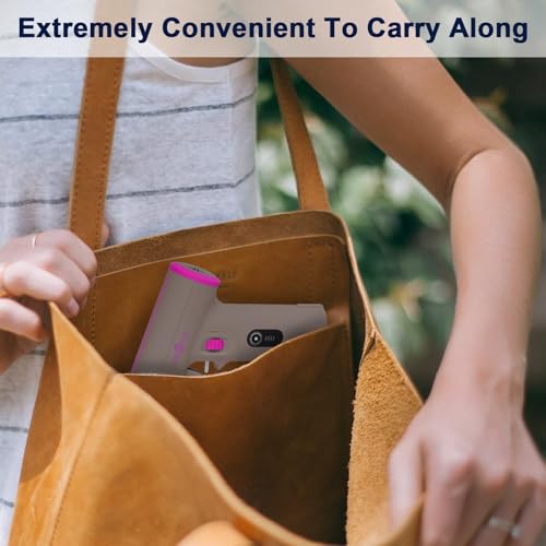 Image of Portable Spray Tan Machine Cordless Strong Spray Level Even Atomization-Adjustable Spray Pattern(Vertical /Horizontal)-USB Charge Handheld Spray Tan Gun For Travel Salon Beach Home Mobile Use Dark Grey