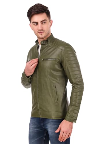 Image of Leather Retail Men Casual Jacket