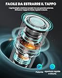 Zoom IMG-1 cavatappi elettrico ricaricabile inox per Zoom IMG-1 cavatappi elettrico ricaricabile inox per