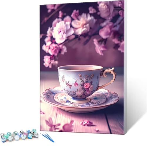 G hG fW^G eB[Jbv  LbgŃyCguVƃANG̋, l̎q̂߂̃Mtg Paint by Numbers h DIY ɂAN ʊGCeA rO 30x40cm (t