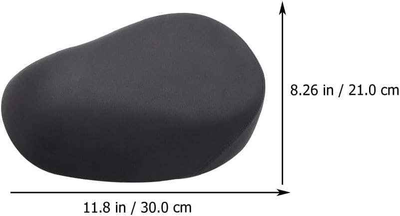 Electric Bike Seat Cushion Thick Comfortable Saddle with Spring Absorption Fits Bikes for Exercise and Road Cycling