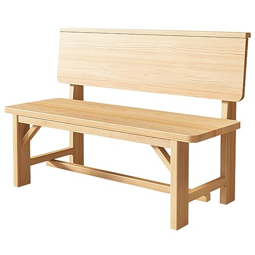 Banc de parc résistant aux intempéries facile à assembler