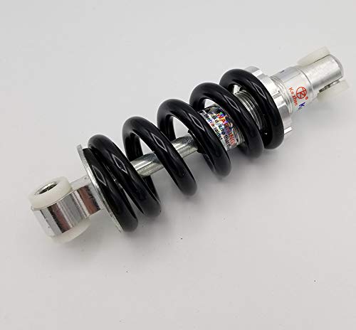 WhatApart 6.5 inch Shock w/ 9mm Black Spring Coil for 2-Stroke Pocket Bike/Gas Scooter