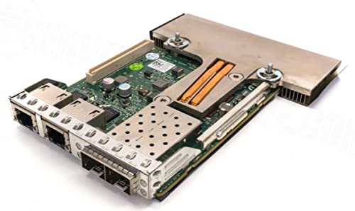 PCSP - Broadcom 57800S R620 R720 R820 R630 R640 R740 Quad Port 2X 10Gbe Network Daughter Card 165T0 2X 1Gbps RJ-45-2x 10Gbps SFP (Renewed)