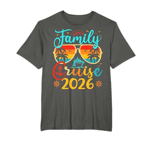 Familienkreuzfahrt 2026 Sommerurlaub Passende Familienkreuzfahrt T-Shirt
