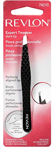 Revlon Expert Tweezer, Slant Tip (Pack of 3)