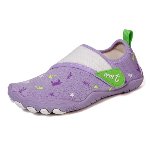 Girls Boys Water Shoes Kids Cute Beach Barefoot Aqua Socks Sports Hiking Fitness2