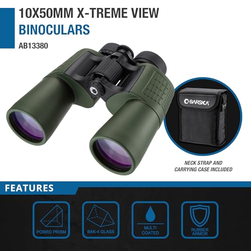 Binoculares Barska X-Treme View 10x50 Ultra Gran Angular miniatura 5