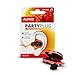 Alpine PartyPlug Ear Plugs for Loud Music Environments, Black