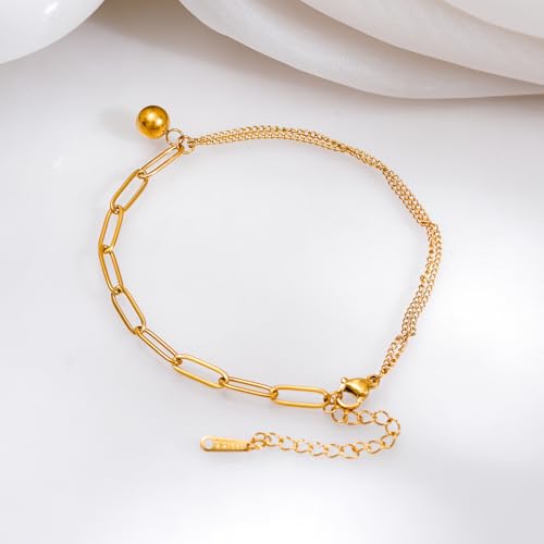 Image of Rubans Oxidised Anklets Jewellery Gift for Women & Girls | Kundan Ethnic Traditional