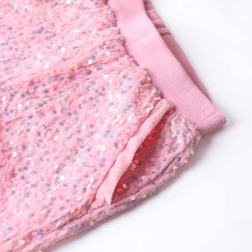 Image of WELAKEN Sequin Casual Pants for Girls with Lining Kids & Little Girl's Sparkling Trousers