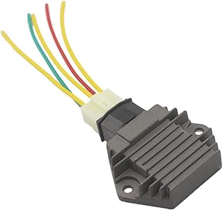 Voltage Regulator Rectifier 12V Motorcycle Voltage Regulator Rectifier For CBR900 CBR600 F2 F3 CBR250 CB400 VTR1000 VT250 XL1000 NT650 NV750 C2 Motorbike Rectifiers ( Color : Regulator with plug )