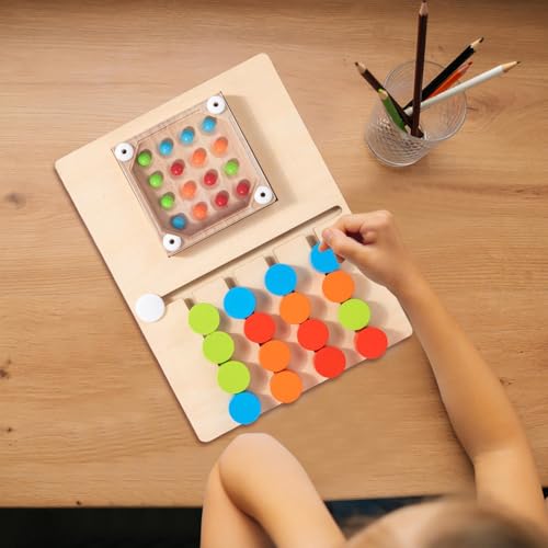 Tablero Portátil con Cuentas Evita Aburrimiento en Viajes de Niños 7