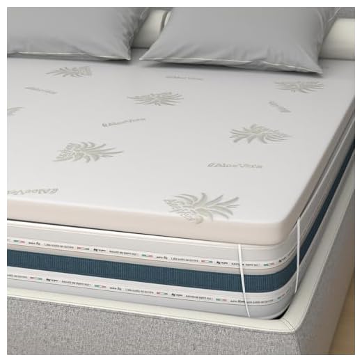 Topper semi-rigido singolo 80x190 h 3 cm - Dispositivo Medico Detraibile - Correttore per materasso