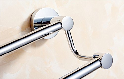 IamG_MM Racchette da Bagno in Acciaio Inox Bar