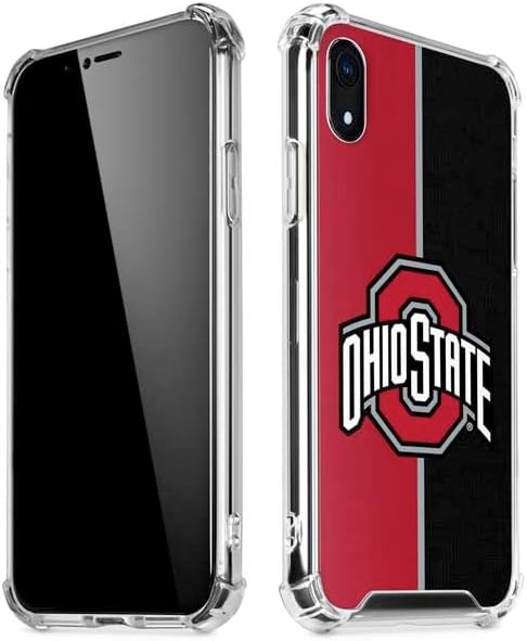 Skinit Clear Phone Case Compatible with iPhone XR - Officially Licensed Ohio State University The Ohio State Buckeyes Design