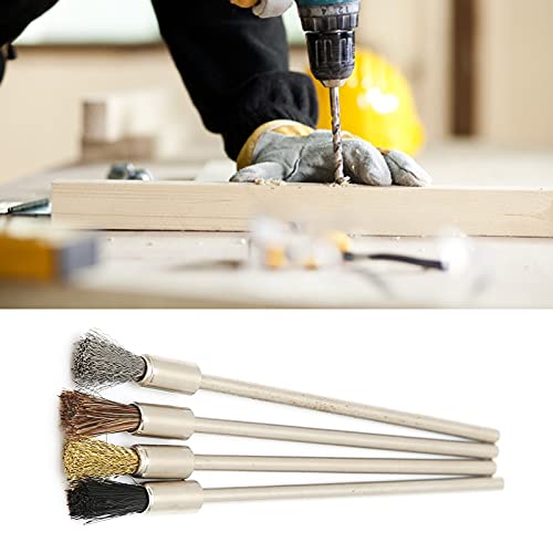 Edelstahl-Drahtbürste, Mini-Drahtbürste, Kleine Metallbürste Zum Reinigen von Schweißschlacke und Rostwerkzeug