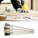 Stainless Steel Wire Brush Set 3x100mm for Derusting Grinding Polishing Electric Drill Usage for Industries for Miniature Electronic Instruments Jewelry