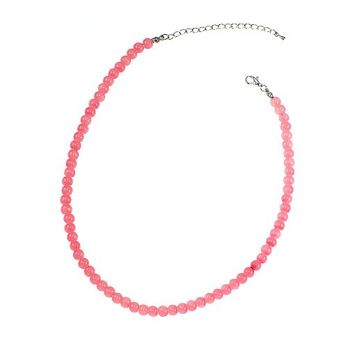 SC Crystal - Porte-Charms pour Femme, Rose, Porte-Charms en VerreVerre, 41cm (+6cm de rallonge), Idée Porte-Charms Cadeau pour Femme - Cliquez sur Visiter la Boutique pour Voir nos Cover