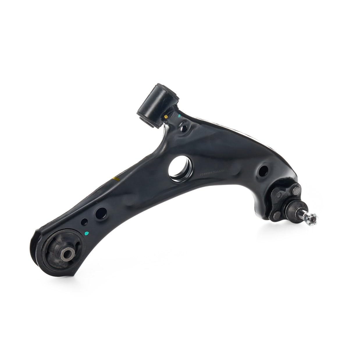 RIDEX 273C3233 Barra oscilante de suspensión de ruedas Delantero Derecha con apoyo de caucho con rótula de suspensión/carga Compatible con TOYOTA Corolla XII Familiar E210